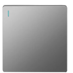 1 Gang Two Way Switch gray