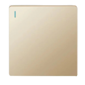 1GAN 2WAY SWITCH GOLD