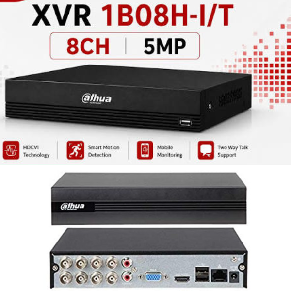 DAHUA XVR 8CH 1B08H 5MP