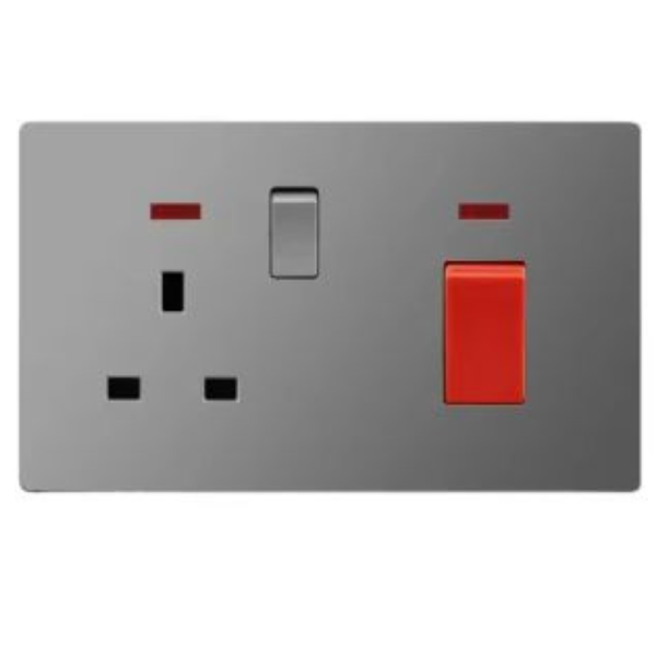 COOKER SOCKET GREY