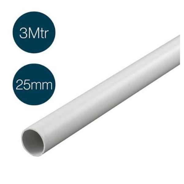 COUPLER WHITE 25MM